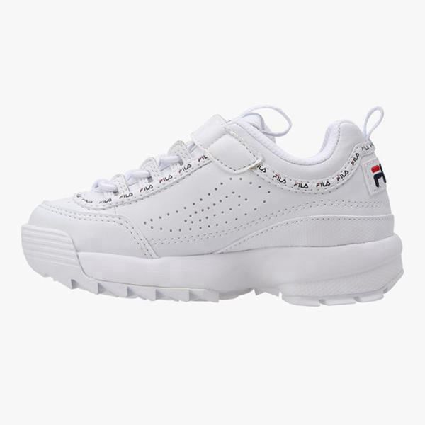 Fila Disruptor 2 Tapey Tape Kd Boy's Sneakers - White,NZ 503-89251